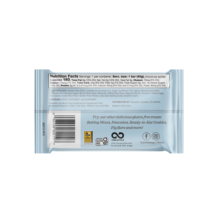 Cranberry Almond Whenever Bars (5 CT)