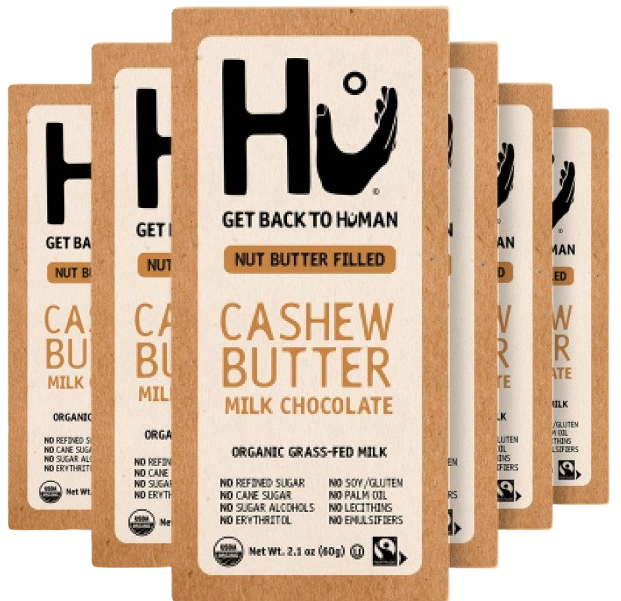 Milk Chocolate Cashew Butter Bar (6 Pack)