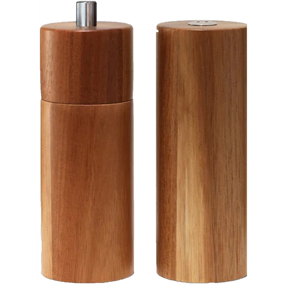 Acacia Wood Pepper Grinder and Salt Shaker set