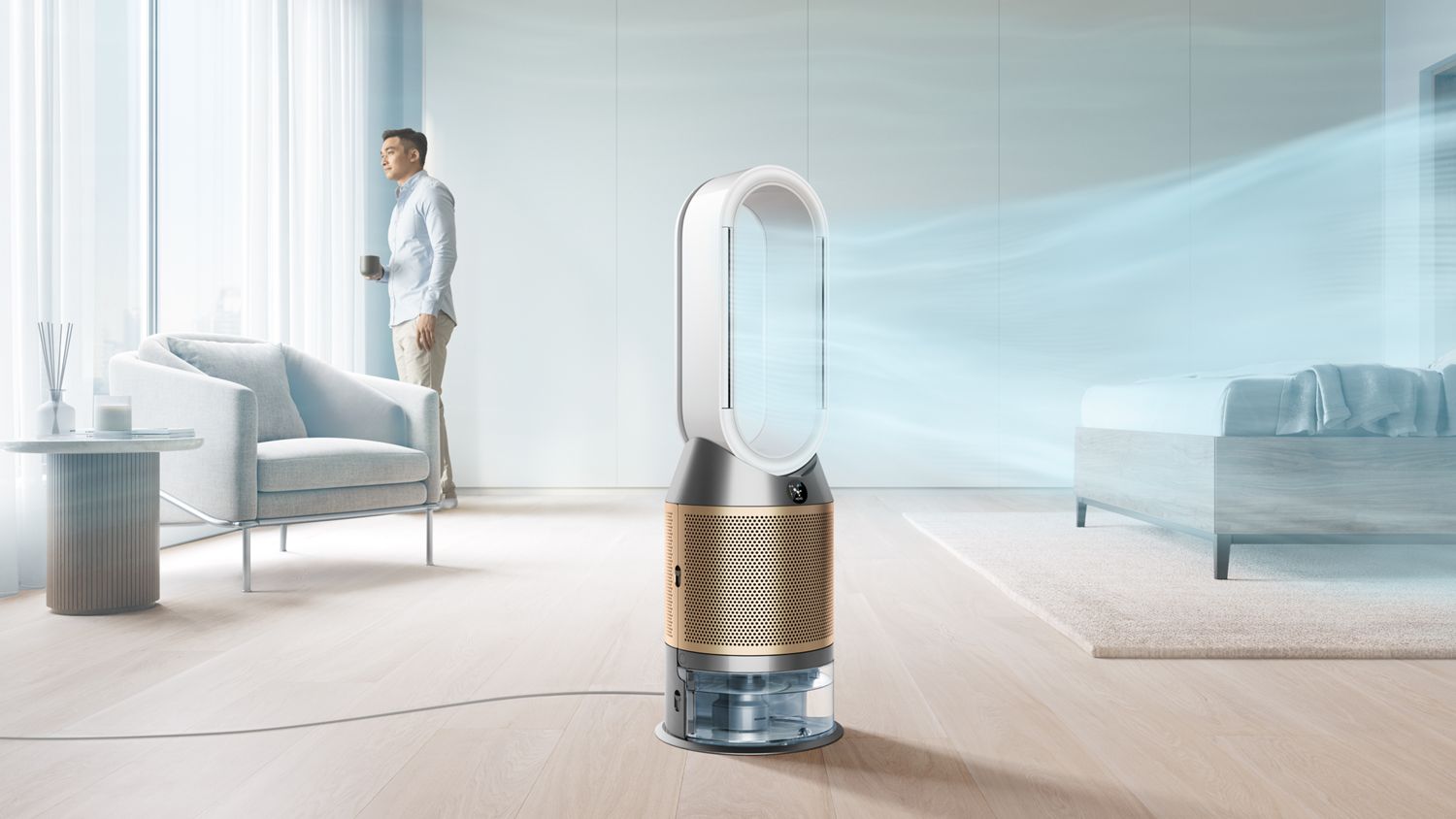 Purifier Humidify+Cool PH2 De-NOx Tower - White/Gold