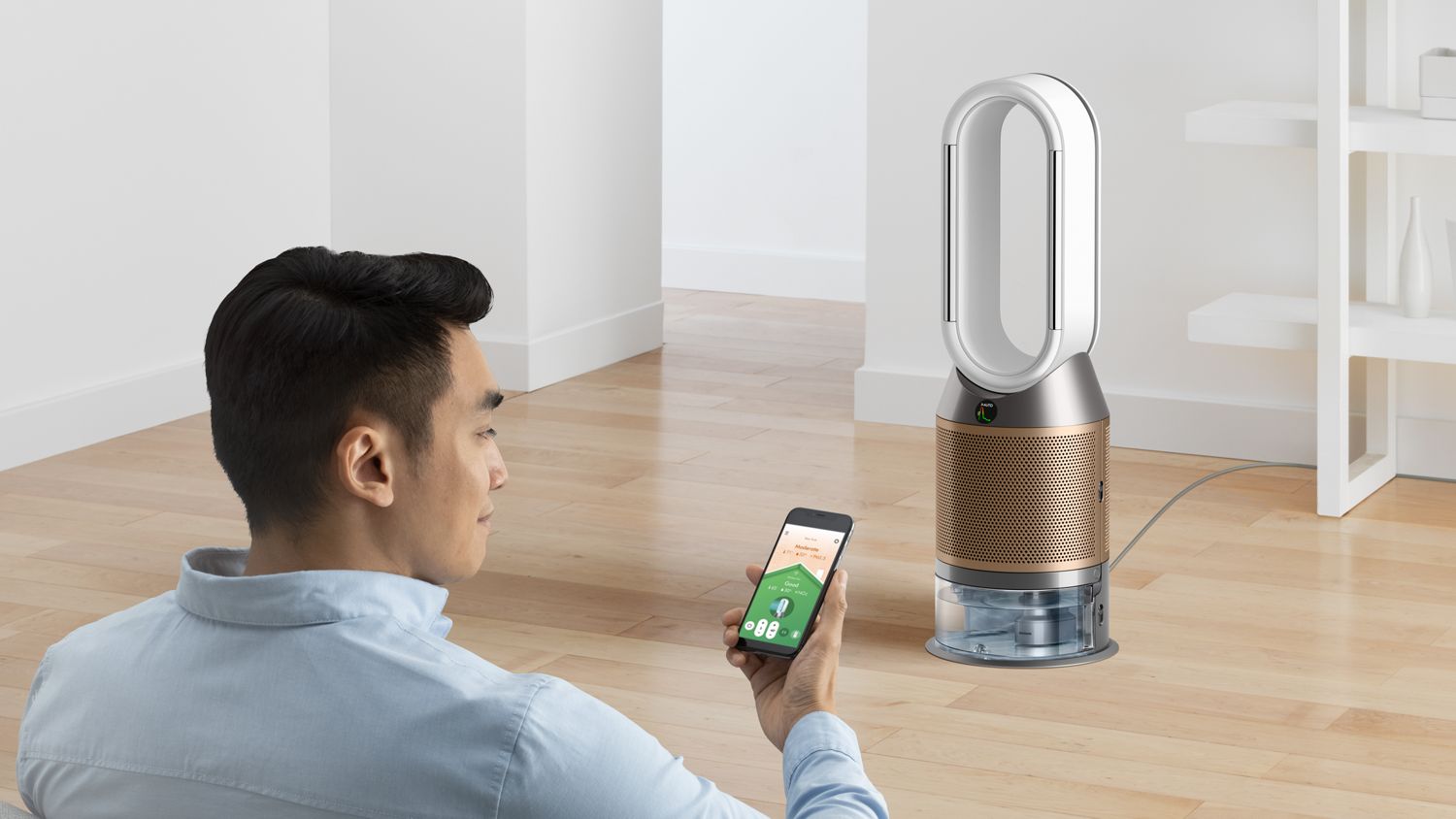 Purifier Humidify+Cool PH2 De-NOx Tower - White/Gold