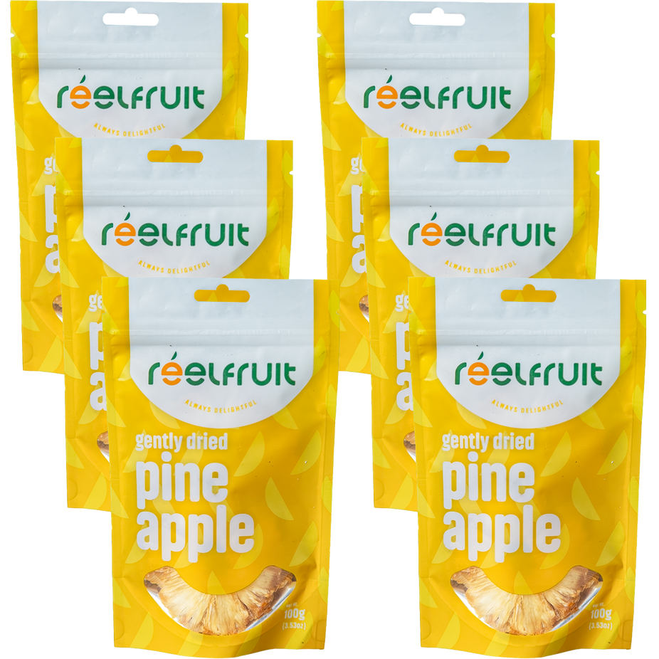 Gently Dried Pineapple (6 Pack)