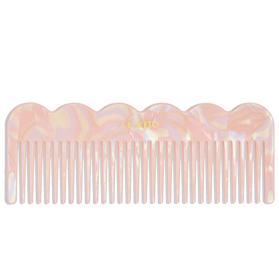 Wave Comb - Rose Prism