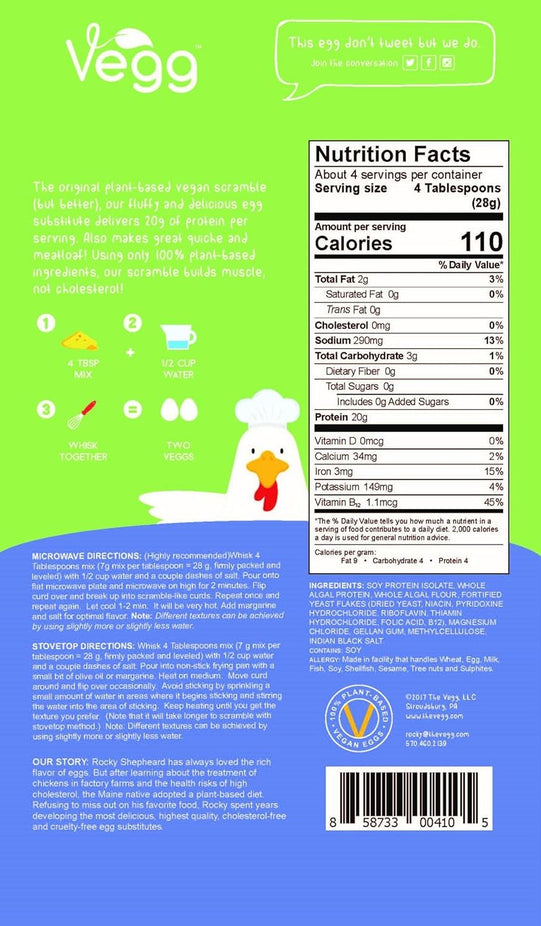 Power Scramble Egg Substitute