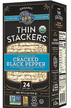 Cracked Black Pepper Thin Stackers