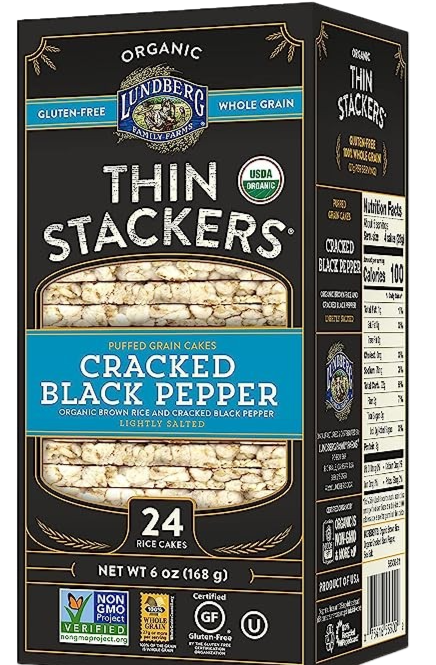 Cracked Black Pepper Thin Stackers