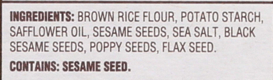 Multi-Seed Rice Thins Crackers