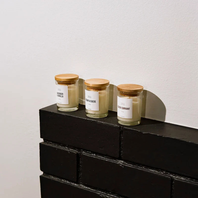 Lavender & Vanilla Soy Candle - Thumbnail 3