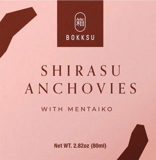 Tinned Shirasu Anchovies with Cod Roe