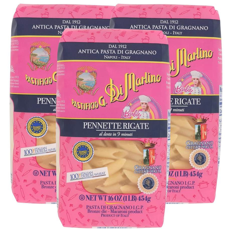 Penne Pasta - Barbie Edition (3CT)