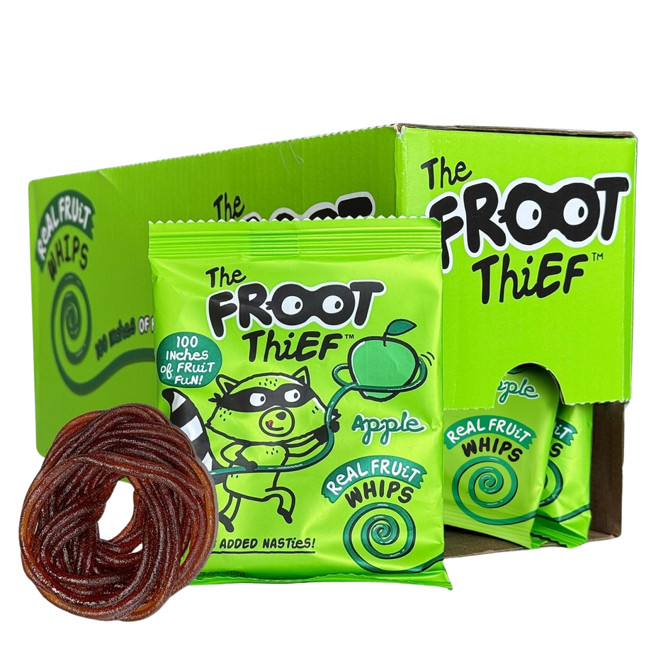 Real Fruit Snacks Apple Whips (24 Pack)