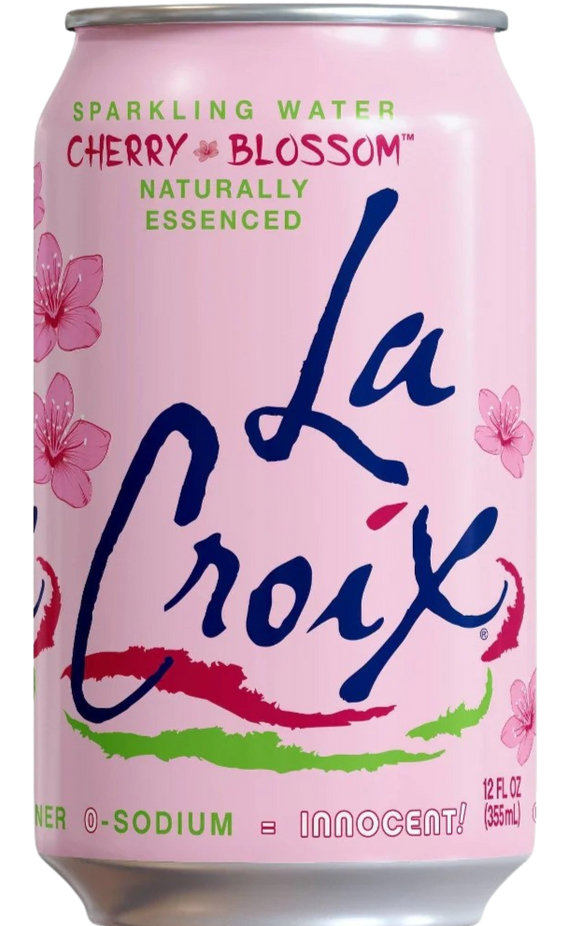 Cherry Blossom Sparkling Water (8 Pack)