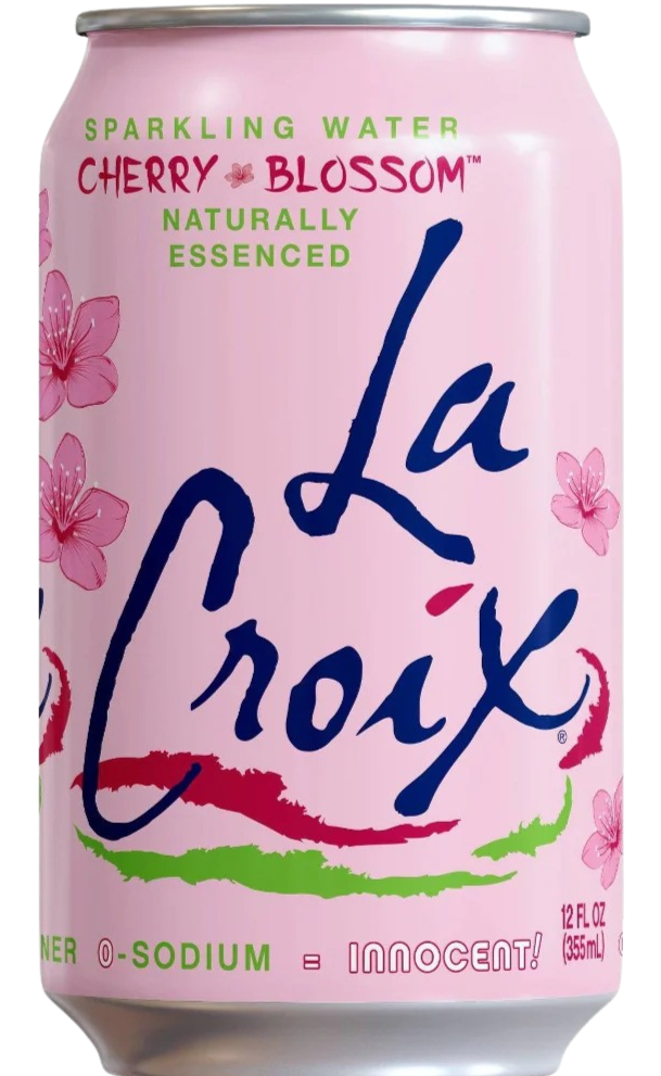 Cherry Blossom Sparkling Water (8 Pack)