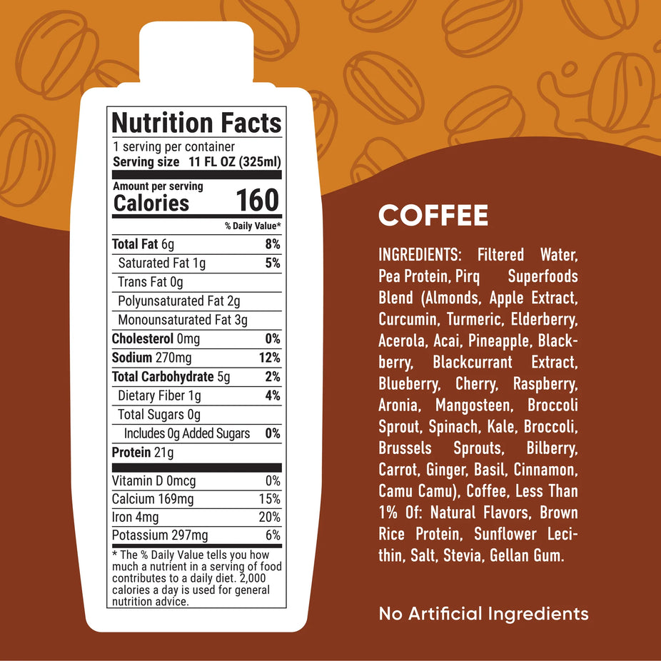 Coffee Plant Protein Shake (4 Pack)