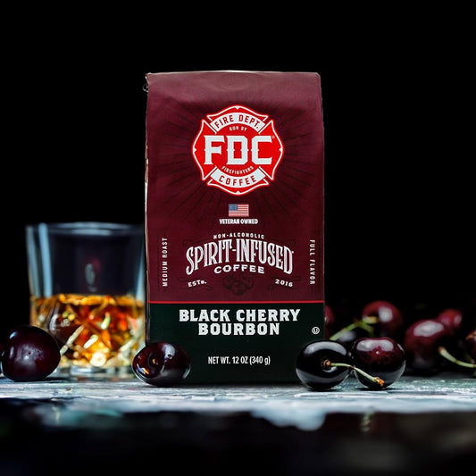 Black Cherry Bourbon Ground Coffee