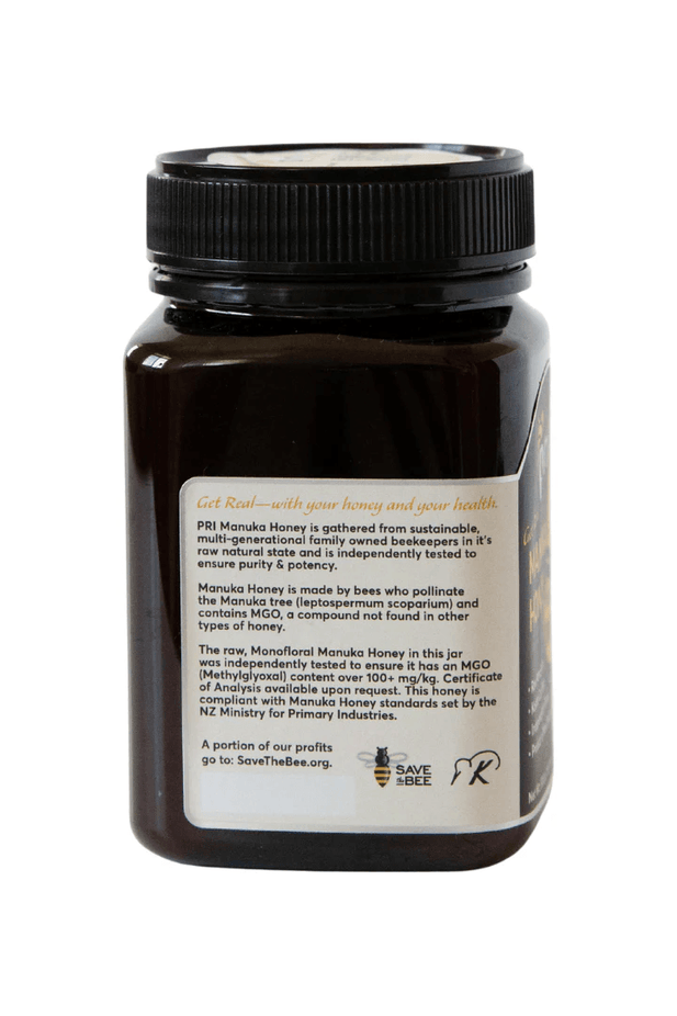 Raw New Zealand Manuka Honey MGO 100+