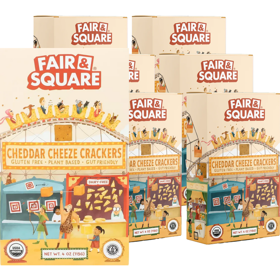 Cheddar Cheeze Crackers (8 Pack)