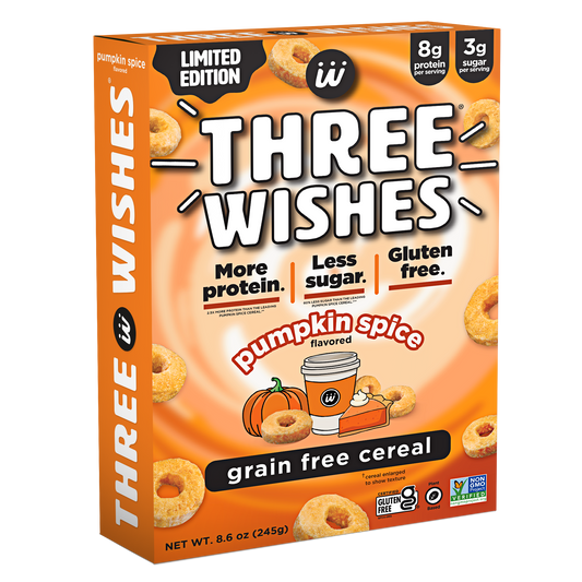 Three Wishes Grain Free Cereal - Pumpkin Spice