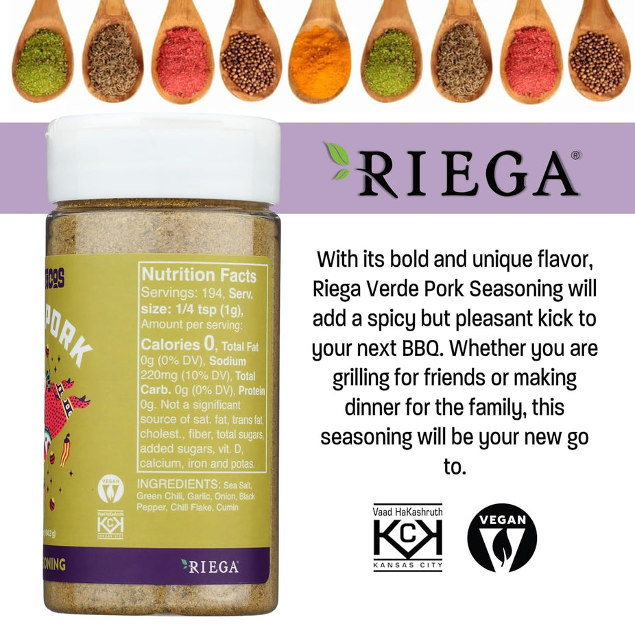 Verde Pork Grill Seasoning