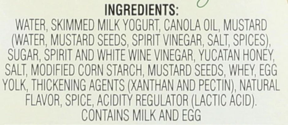 Honey Mustard Salad Dressing