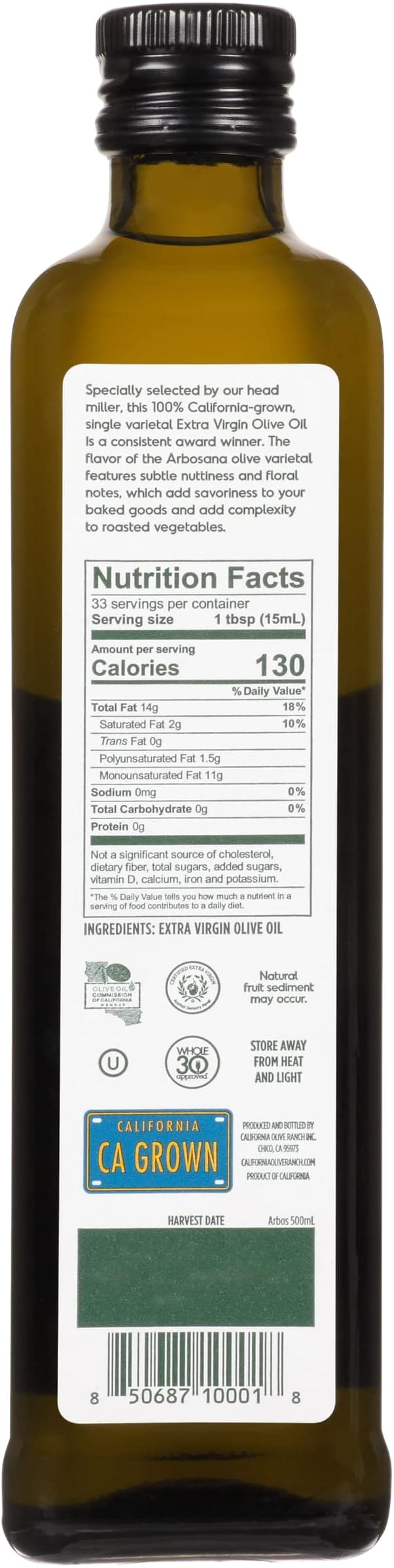 Arbosana Extra Virgin Olive Oil