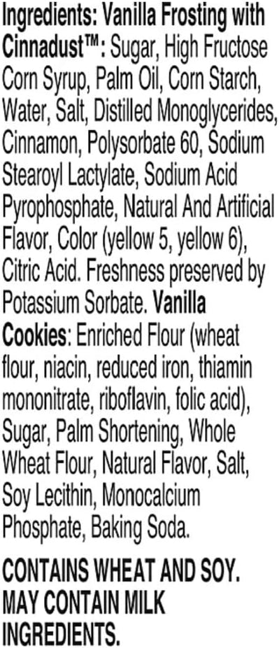 Vanilla Cookies with Cinnamon Toast Crunch Frosting (12CT)