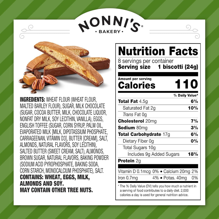 Toffee Almond Biscotti