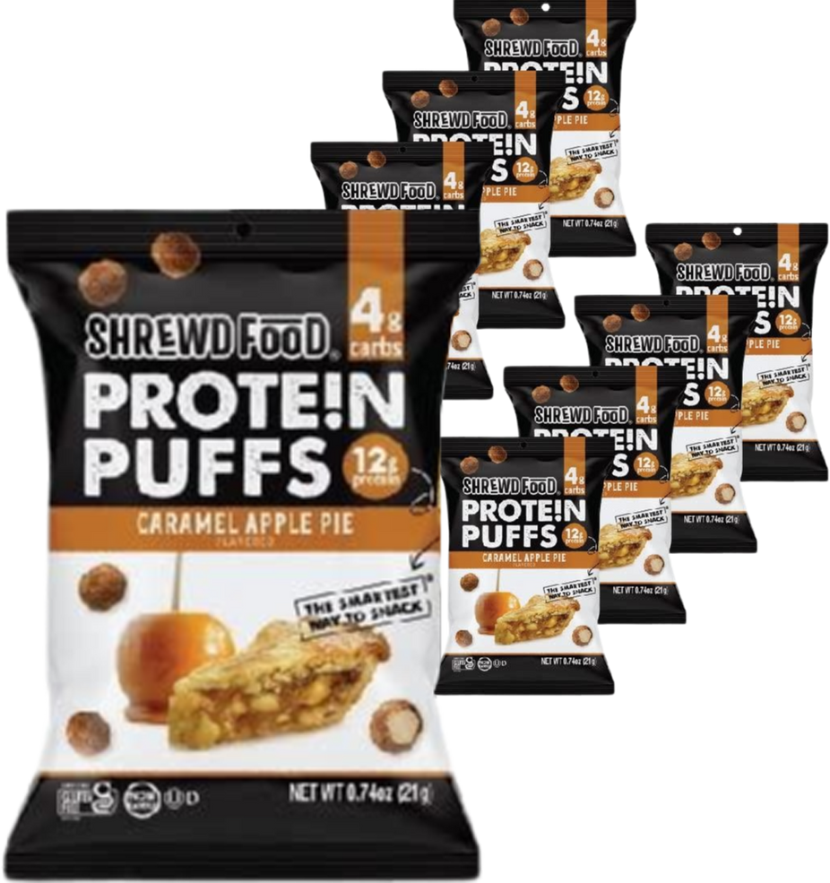 Caramel Apple Pie Protein Puffs (8 Pack)
