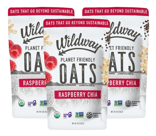 Regenerative Organic Oats Raspberry Chia (3 Pack)