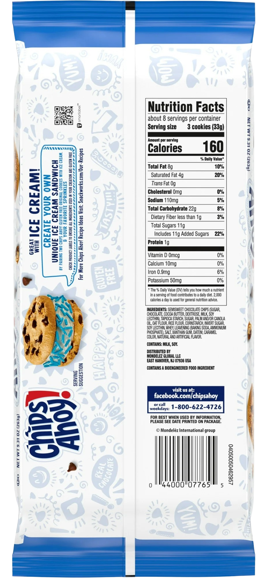Original Crunchy Gluten Free Chocolate Chip Cookies
