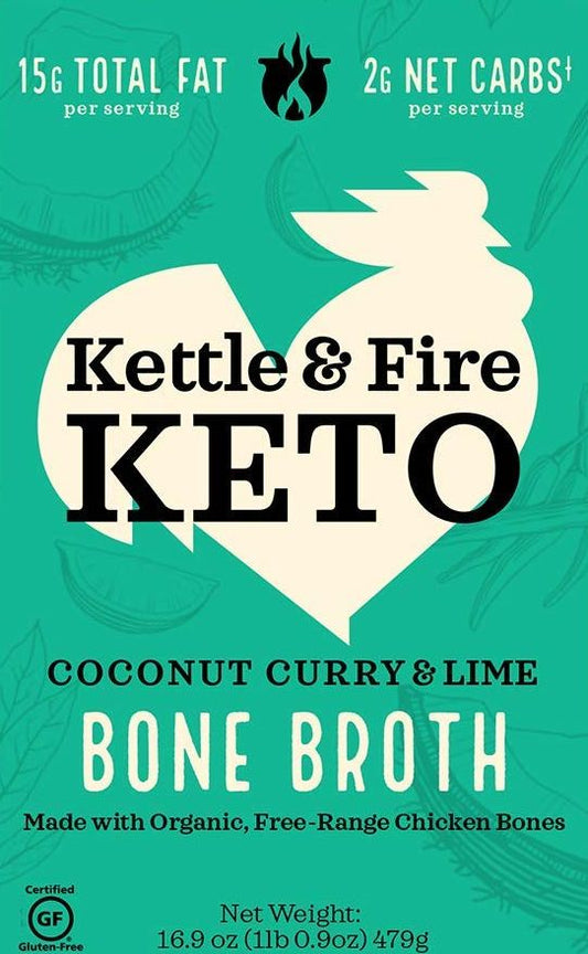 Coconut Curry & Lime Chicken Bone Broth