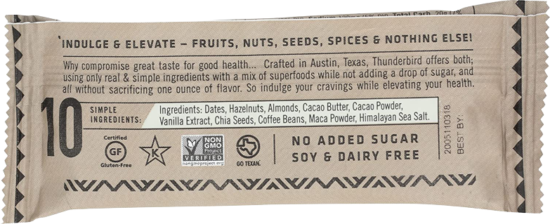 Hazelnut Coffee Maca Bars (12 CT) - DUP Do NOT USE