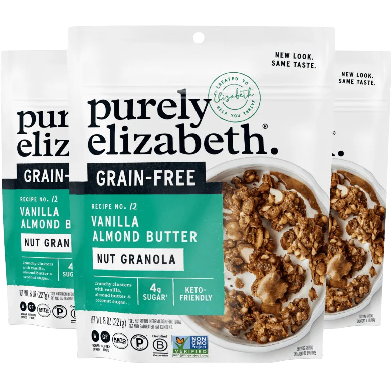 Grain-Free Nut Granola - Vanilla Almond Butter (3 Pack)