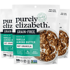 Grain-Free Nut Granola - Vanilla Almond Butter (3 Pack)