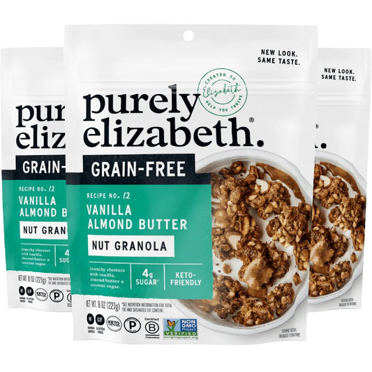 Grain-Free Nut Granola - Vanilla Almond Butter (3 Pack)