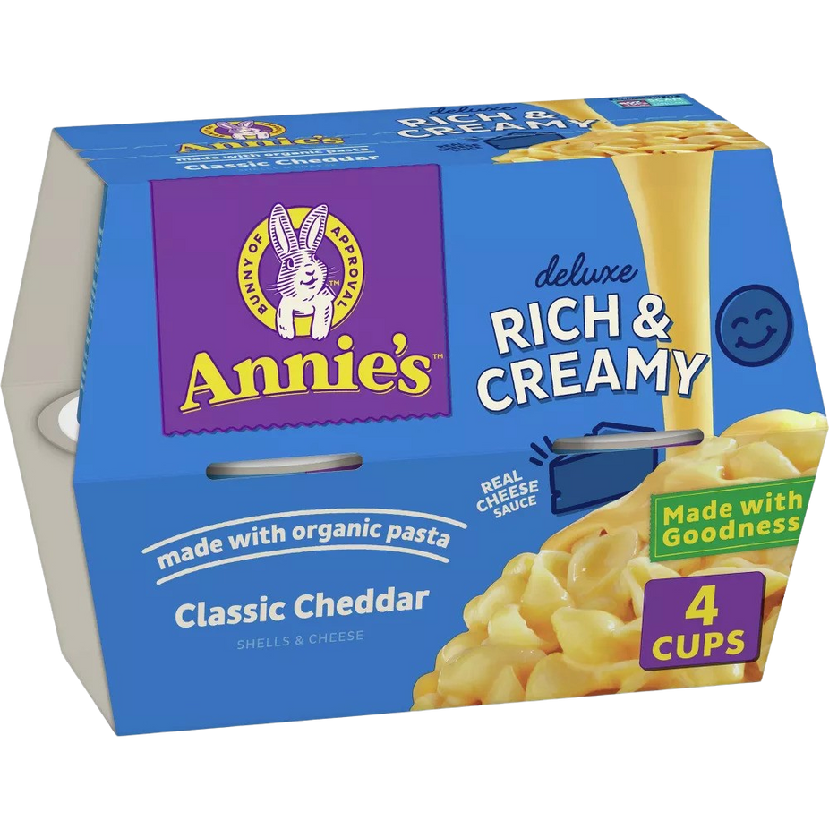 Annie's Classic Deluxe Mac and Cheese Cups (4 CT)