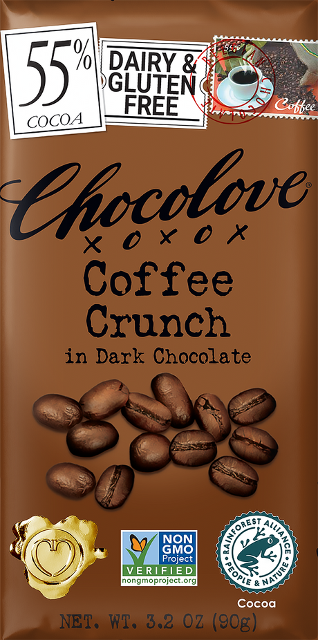 Dark Chocolate Coffee Crunch Bar