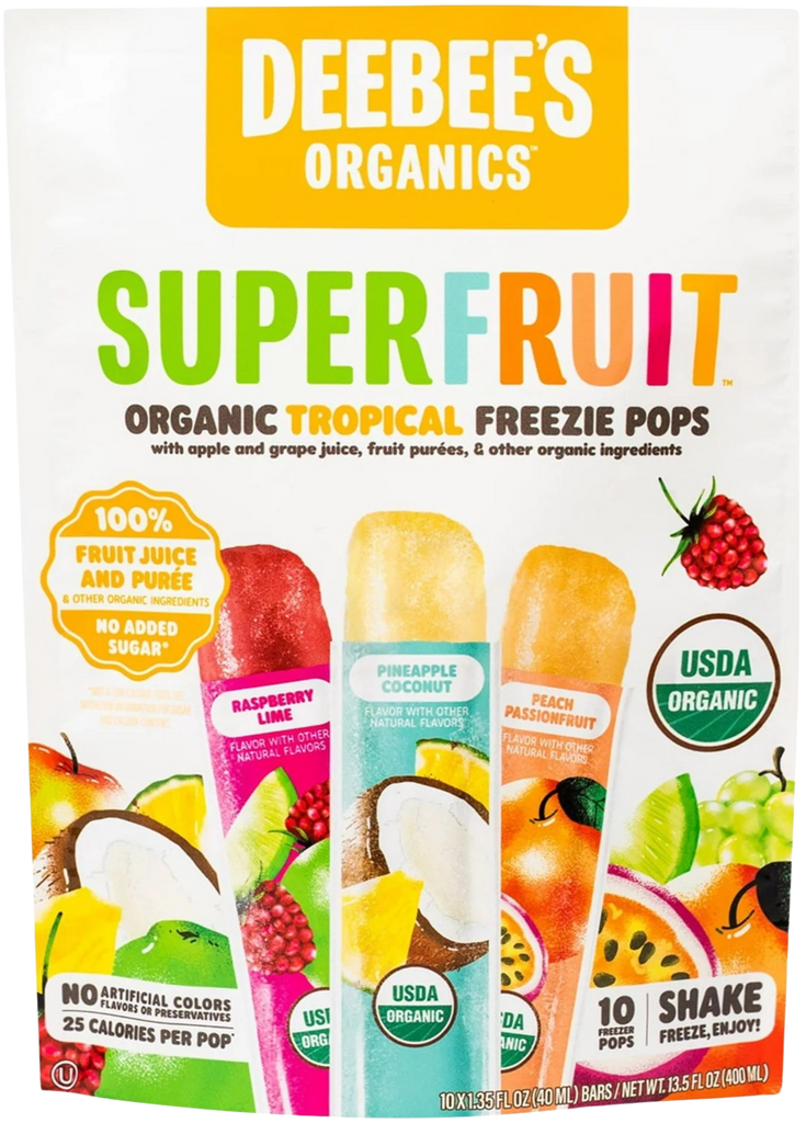 Deebee's Organic Tropical SuperFruit Freezie Pops – Martie