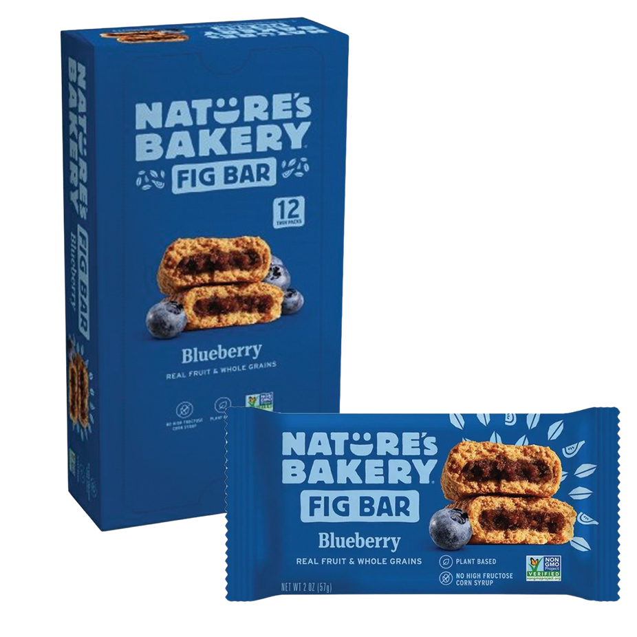 Blueberry Whole Wheat Fig Bar (12 CT)