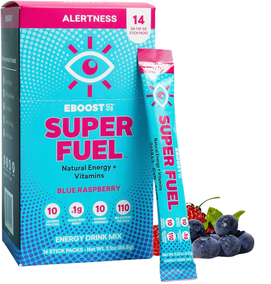 Blue Raspberry Super Fuel Energy Powder Stick (14 CT)