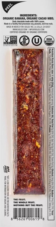 Banana And Cacao Fruit Jerky (5 CT)