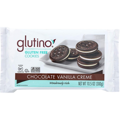 Chocolate Vanilla Creme Sandwich Cookies