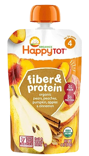 Pears, Peaches, Pumpkin & Apples Toddler Pouch