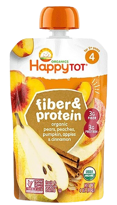 Pears, Peaches, Pumpkin & Apples Toddler Pouch