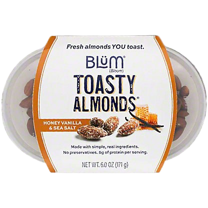 Honey Vanilla Sea Salt Toasty Almonds