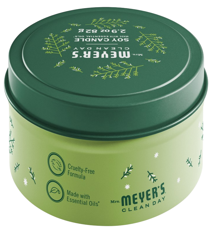 Iowa Pine Tin Candle