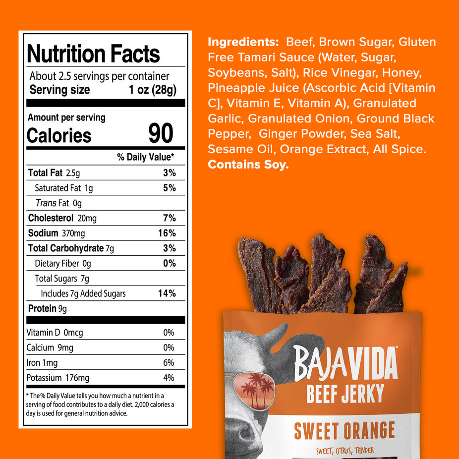 Sweet Orange Jerky