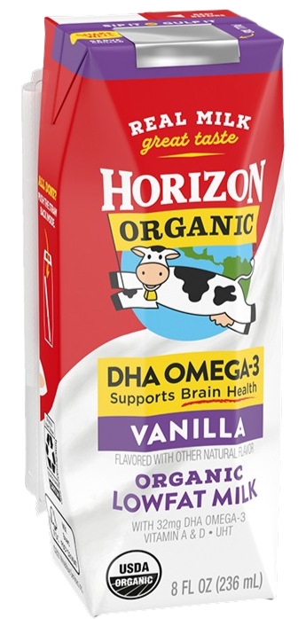 Organic Low Fat Vanilla Milk
