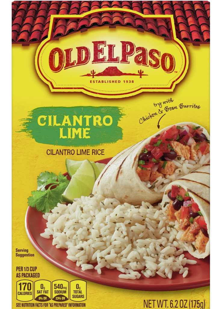 Old El Paso Cilantro Lime Rice – Martie