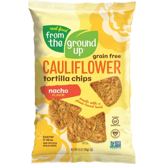 Nacho Cauliflower Tortilla Chips